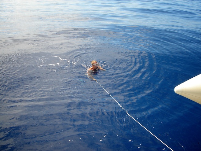 swimming